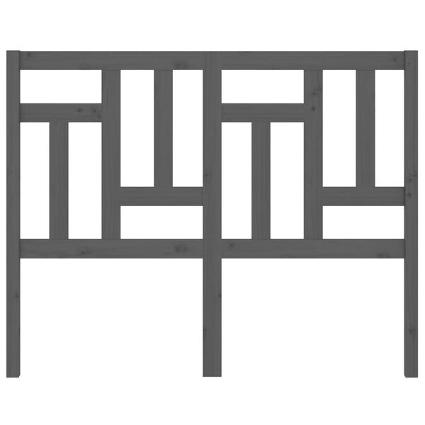 vidaXL Čelo postele &scaron;ed&eacute; 205,5 x 4 x 100 cm masivn&iacute; borovice