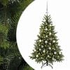 vidaXL Uměl&yacute; v&aacute;nočn&iacute; stromek s v&aacute;nočn&iacute;mi koulemi 120 cm 150 LED