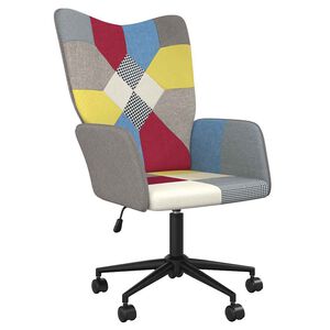 vidaXL Relaxačn&iacute; křeslo patchwork textil