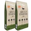 vidaXL Pr&eacute;miov&eacute; such&eacute; krmivo pro psy Adult Essence Beef (2 x 15 kg)