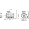 vidaXL 3f&aacute;zov&yacute; elektromotor hlin&iacute;kov&yacute; 1,5 kW/2 HP 2 p&oacute;ly 2840 ot./min