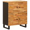 vidaXL Bočn&iacute; skř&iacute;ňka Hněd&aacute; 60 x 33 x 75 cm Masivn&iacute; mangov&eacute; dřevo