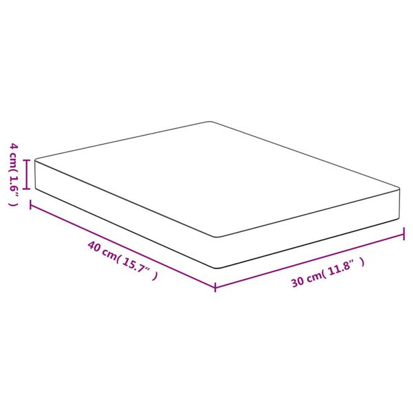 vidaXL Prk&eacute;nko na kr&aacute;jen&iacute; 30 x 40 x 4 cm bambus