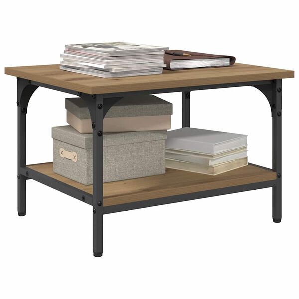 vidaXL Stojan na tisk&aacute;rnu Artisanov&yacute; dub 50 x 40 x 38 cm