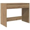 vidaXL Stůl s &scaron;upl&iacute;kem Řemesln&yacute; Dub Dřevěn&yacute; materi&aacute;l 100 x 50 x 78 cm
