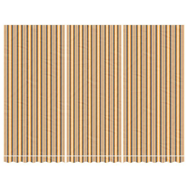 vidaXL Náhradní plachta na markýzu vícebarevné pruhy 5 x 3,5 m