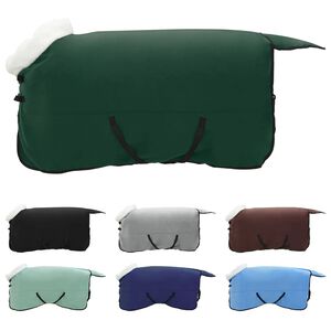 vidaXL Deka pro koně Tmavě zelen&aacute; 155 cm Polartec fleece