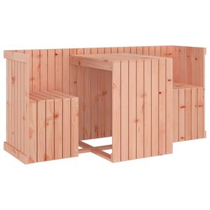 vidaXL Balkonov&yacute; set 2m&iacute;stn&yacute; masivn&iacute; dřevo douglasky