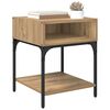 vidaXL Nočn&iacute; stolek Artisanov&yacute; dub 40 x 40 x 50 cm kompozitn&iacute; dřevo