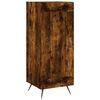 vidaXL Skř&iacute;ň highboard kouřov&yacute; dub 34,5 x 34 x 180 cm kompozitn&iacute; dřevo