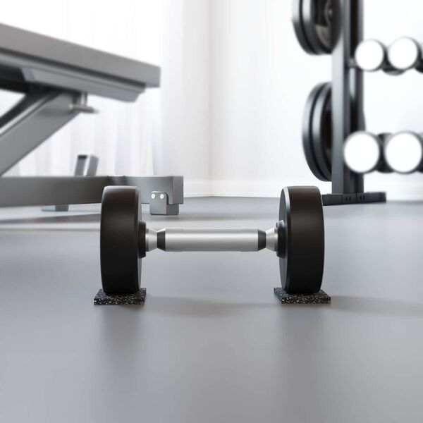 vidaXL Gumov&yacute; v&aacute;lec Čern&aacute; Guma