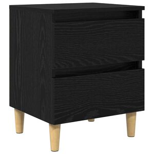 vidaXL Z&aacute;suvka pod postel Čern&yacute; dub 40 x 35 x 50 cm kompozitn&iacute; dřevo