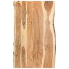 vidaXL Stoln&iacute; deska masivn&iacute; ak&aacute;ciov&eacute; dřevo 100 x (50&ndash;60) x 3,8 cm