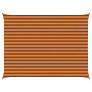 vidaXL Slunečn&iacute; plachta Oranžov&aacute; a hněd&aacute; 8 x 6 m 100% polyester Oxford