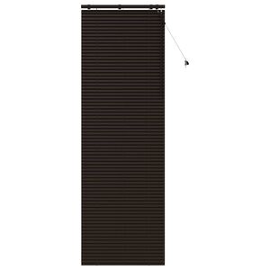vidaXL Venet &scaron;koln&iacute; žaluzie Tmavě hněd&aacute; 80 x 250 cm 35 mm
