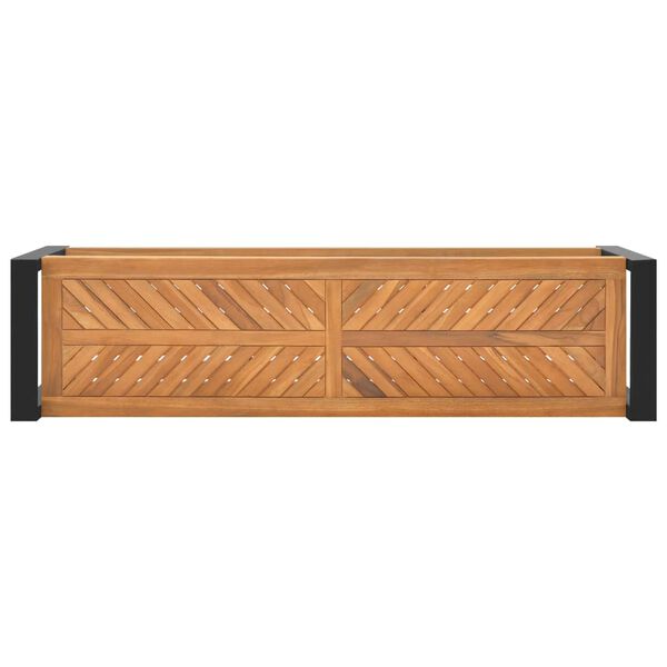 vidaXL Lavice 120 cm masivn&iacute; teakov&eacute; dřevo