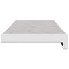 vidaXL Parapet okna Mramorov&yacute; text -enure 80 x 25 x 4,5 cm PVC