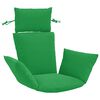 vidaXL Adirondack pol&scaron;t&aacute;ř PUTTEN 100% polyester Zelen&aacute;