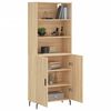 vidaXL Skř&iacute;ň highboard dub sonoma 69,5 x 34 x 180 cm kompozitn&iacute; dřevo