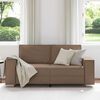vidaXL Pohovka Cappuccino 180 x 80 x 84 cm textil