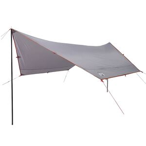 vidaXL Kempingov&aacute; plachta &scaron;ed&aacute; a oranžov&aacute; 430 x 380 x 210 cm nepromokav&aacute;