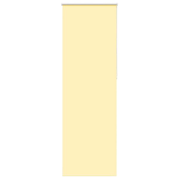 vidaXL Roleta zatemňovac&iacute; žlut&aacute; 65x210 cm &scaron;&iacute;řka l&aacute;tky 60,7cm polyester