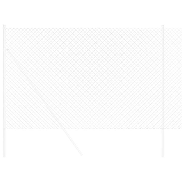 vidaXL Plot z řetězov&yacute;ch odkazů Stř&iacute;brn&aacute; 10 x 1,6 m Pozinkovan&aacute; ocel