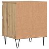 vidaXL Nočn&iacute; stolky 2 ks dub artisan 40 x 35 x 50 cm kompozitn&iacute; dřevo