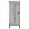 vidaXL Skř&iacute;ň highboard &scaron;ed&aacute; sonoma 34,5 x 34 x 180 cm kompozitn&iacute; dřevo