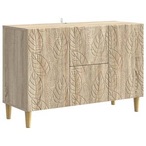 vidaXL Serv&iacute;rovac&iacute; skř&iacute;ň Dub sonoma 89 x 34,5 x 60 cm Kompozitn&iacute; dřevo