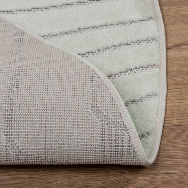 vidaXL Kusov&eacute; koberce Kulat&yacute; PALMERAS Zelen&aacute; &Oslash; 200 CM Polyester