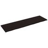 vidaXL Koupelnov&aacute; deska tmavě hněd&aacute; 220x60x(2-4) cm o&scaron;etřen&yacute; masiv