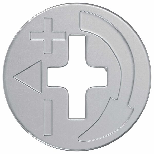 vidaXL Z&aacute;mkov&eacute; matice 2 pcs Stř&iacute;brn&aacute; 15 x 11,5 mm Ocel