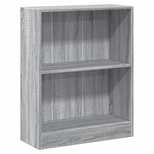 vidaXL Knihovna &scaron;ed&aacute; sonoma 60 x 24 x 76 cm kompozitn&iacute; dřevo
