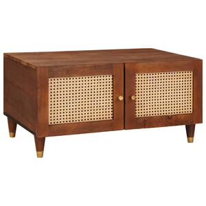 vidaXL Konferenčn&iacute; stolek 80 x 50 x 40 cm Masivn&iacute; mangov&eacute; dřevo