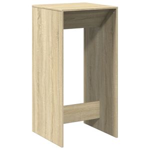 vidaXL Barov&yacute; stůl dub sonoma 51 x 50 x 103,5 cm kompozitn&iacute; dřevo