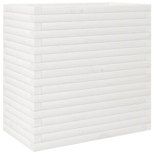 vidaXL Zahradn&iacute; truhl&iacute;k b&iacute;l&yacute; 70 x 40 x 68,5 cm masivn&iacute; borovice
