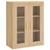vidaXL Skř&iacute;ň highboard dub sonoma 69,5 x 34 x 180 cm kompozitn&iacute; dřevo