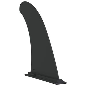 vidaXL Ploutev SUP 3,5 x 18 x 21,5 cm Nylon Čern&aacute;