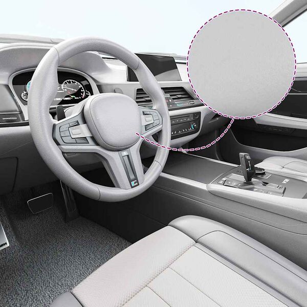 vidaXL F&oacute;lie na auto matn&aacute; stř&iacute;brn&aacute; 100 x 150 cm