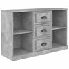 vidaXL Př&iacute;born&iacute;k betonově &scaron;ed&yacute; 104,5 x 35,5 x 67,5 cm kompozitn&iacute; dřevo