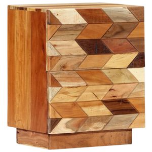 vidaXL Nočn&iacute; stolek 40 x 30 x 50 cm masivn&iacute; recyklovan&eacute; dřevo