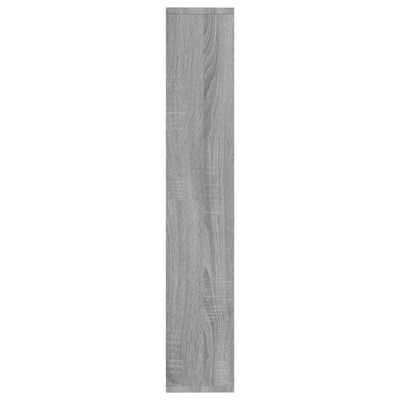 vidaXL Nástěnná police šedá sonoma 36 x 16 x 90 cm kompozitní dřevo