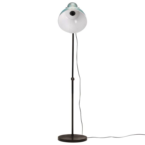 vidaXL Stojac&iacute; lampa 25 W modr&aacute; patina 150 cm E27