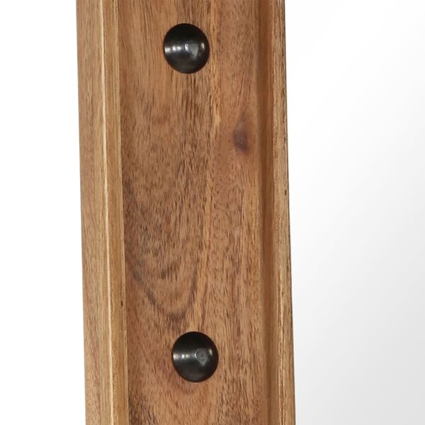 vidaXL Zrcadlo z masivn&iacute;ho ak&aacute;ciov&eacute;ho dřeva 50 x 80 cm