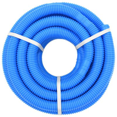 vidaXL Bazénová hadice se svorkami modrá 38 mm 12 m