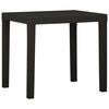 vidaXL Zahradn&iacute; stůl antracitov&yacute; 79 x 65 x 72 cm plast