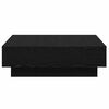vidaXL Konferenčn&iacute; stolek Čern&yacute; dub 90 x 90 x 28 cm kompozitn&iacute; dřevo