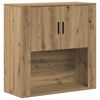 vidaXL N&aacute;stěnn&aacute; skř&iacute;ňka s polic&iacute; Artisanov&yacute; dub 80 x 33 x 80 cm
