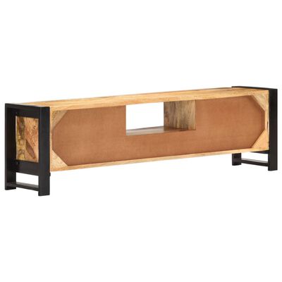 vidaXL TV stolek 140 x 30 x 40 cm hrubé mangovníkové dřevo